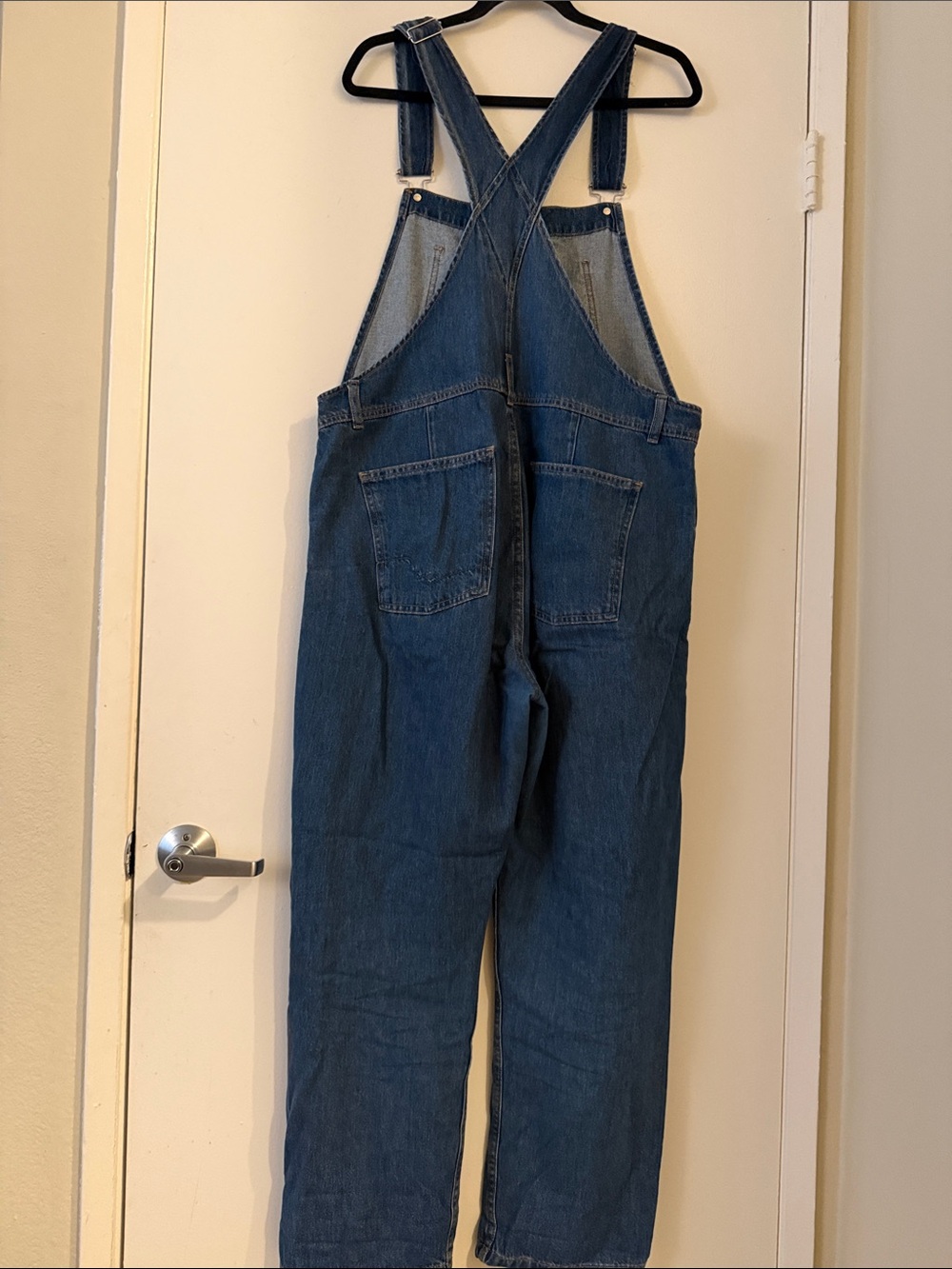 Free People Classic Indigo Denim Overalls - Picture 3 of 5